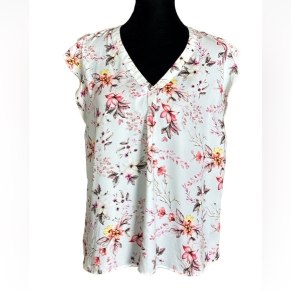 Tabitha Webb floral print blouse Size Large - Picture 1 of 9